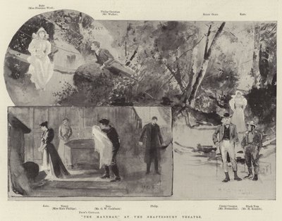 Le Manxman, au théâtre Shaftesbury - Henry Charles Seppings Wright